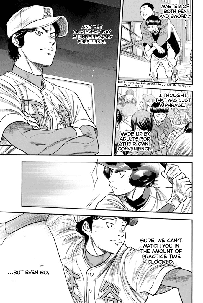Daiya no A Chapter 310 page 9 - Chapter 310: Lively Motion