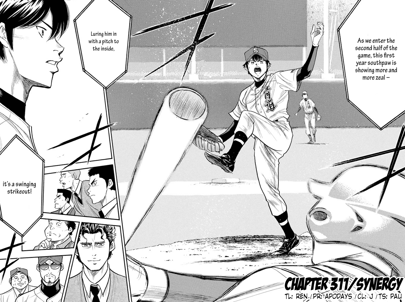 Daiya no A Chapter 311 page 5 - Chapter 311: Synergy