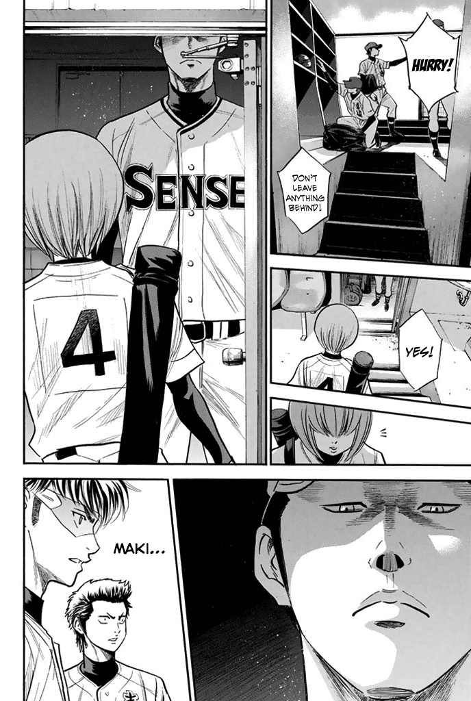 Daiya no A Chapter 312 page 14 - Chapter 312: Words of the Defeated