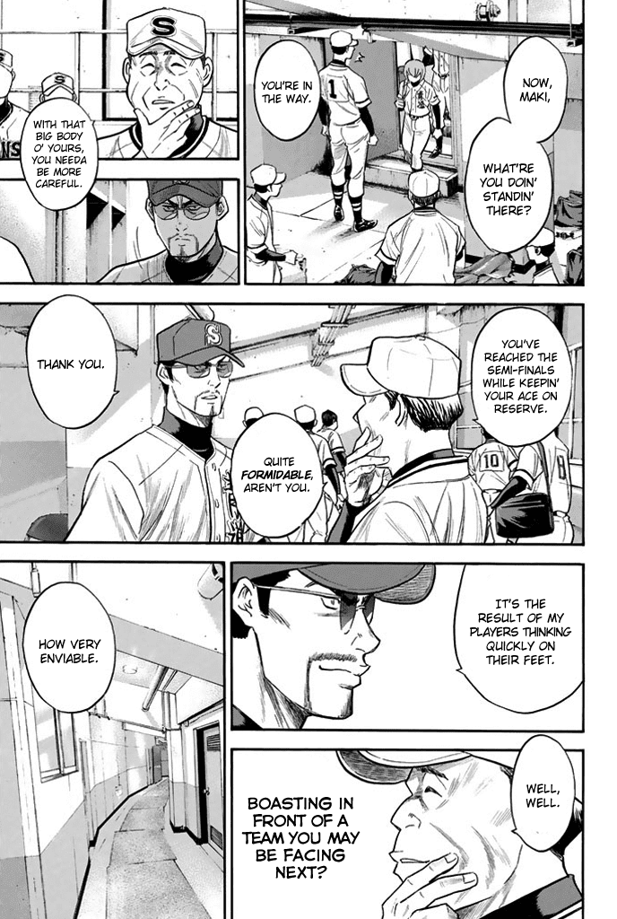 Daiya no A Chapter 312 page 15 - Chapter 312: Words of the Defeated
