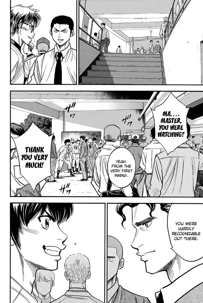 Daiya no A Chapter 312 page 16 - Chapter 312: Words of the Defeated