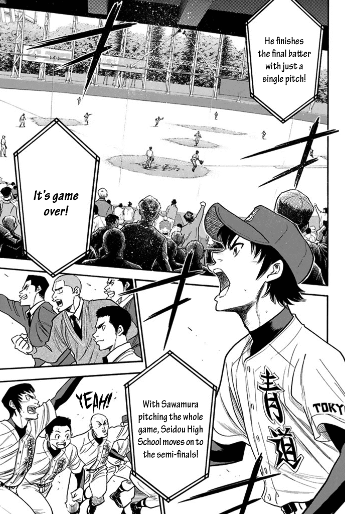 Daiya no A Chapter 312 page 9 - Chapter 312: Words of the Defeated