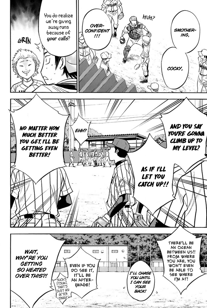 Daiya no A Chapter 315 page 10 - Chapter 315: The Cocky Underclassman