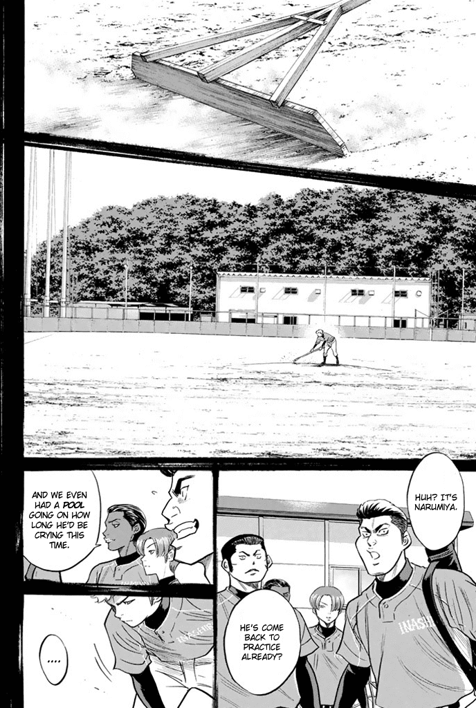 Daiya no A Chapter 315 page 12 - Chapter 315: The Cocky Underclassman