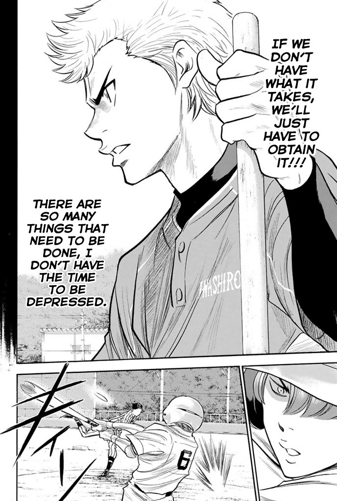 Daiya no A Chapter 315 page 14 - Chapter 315: The Cocky Underclassman