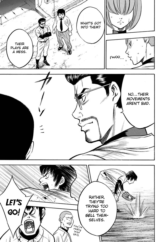 Daiya no A Chapter 318 page 11 - Chapter 318: The Master of the Bullpen