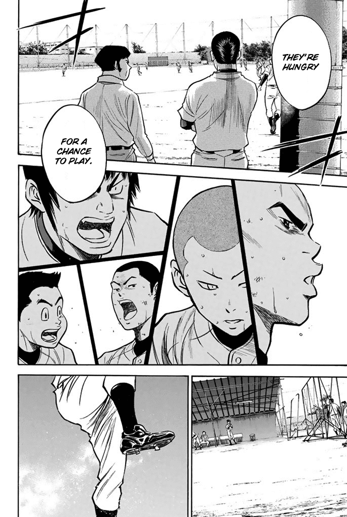 Daiya no A Chapter 318 page 12 - Chapter 318: The Master of the Bullpen