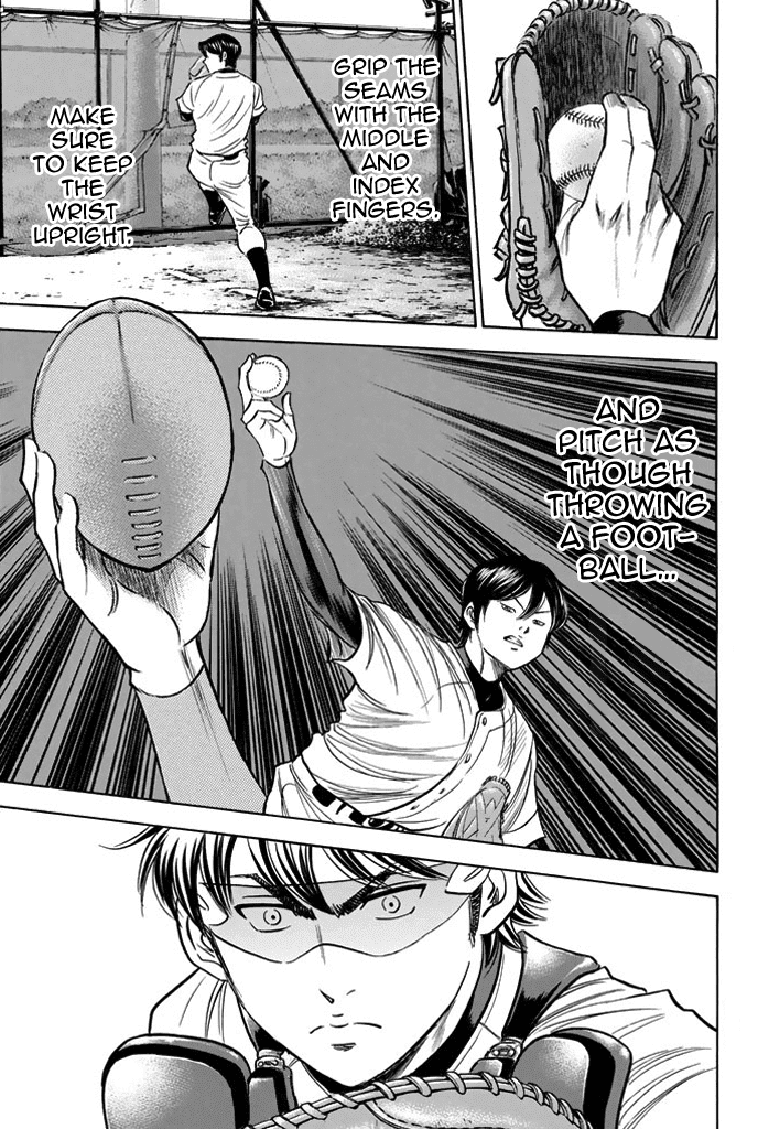 Daiya no A Chapter 318 page 17 - Chapter 318: The Master of the Bullpen