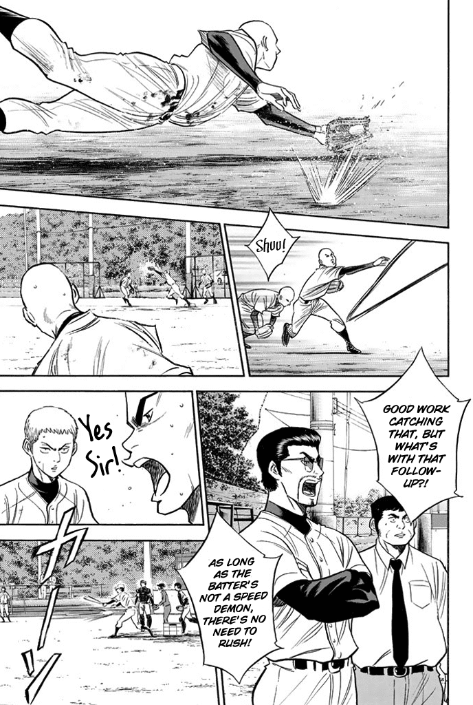 Daiya no A Chapter 318 page 9 - Chapter 318: The Master of the Bullpen