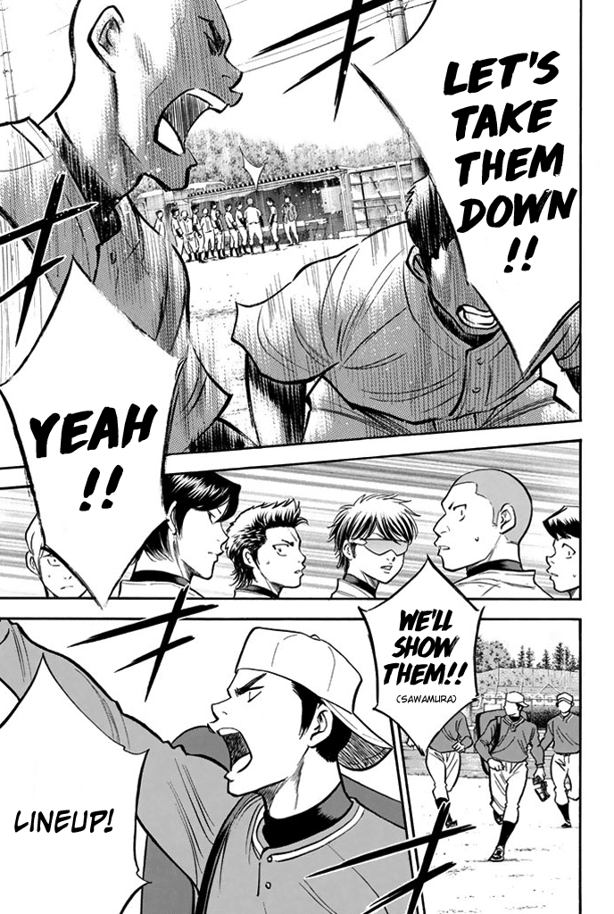 Daiya no A Chapter 319 page 12 - Chapter 319: Tough Opponent