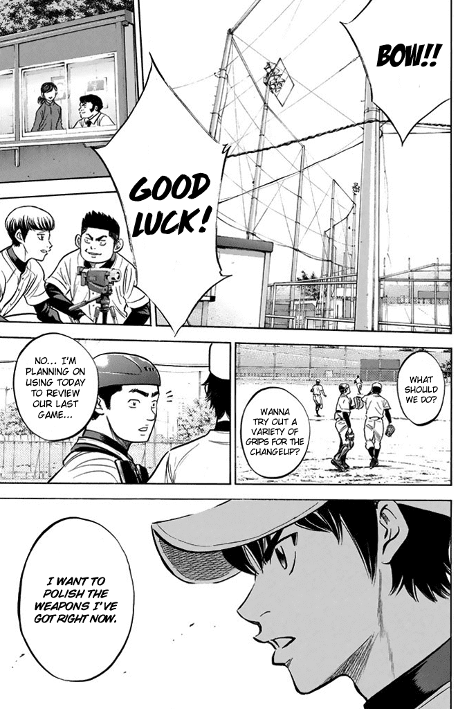 Daiya no A Chapter 319 page 15 - Chapter 319: Tough Opponent
