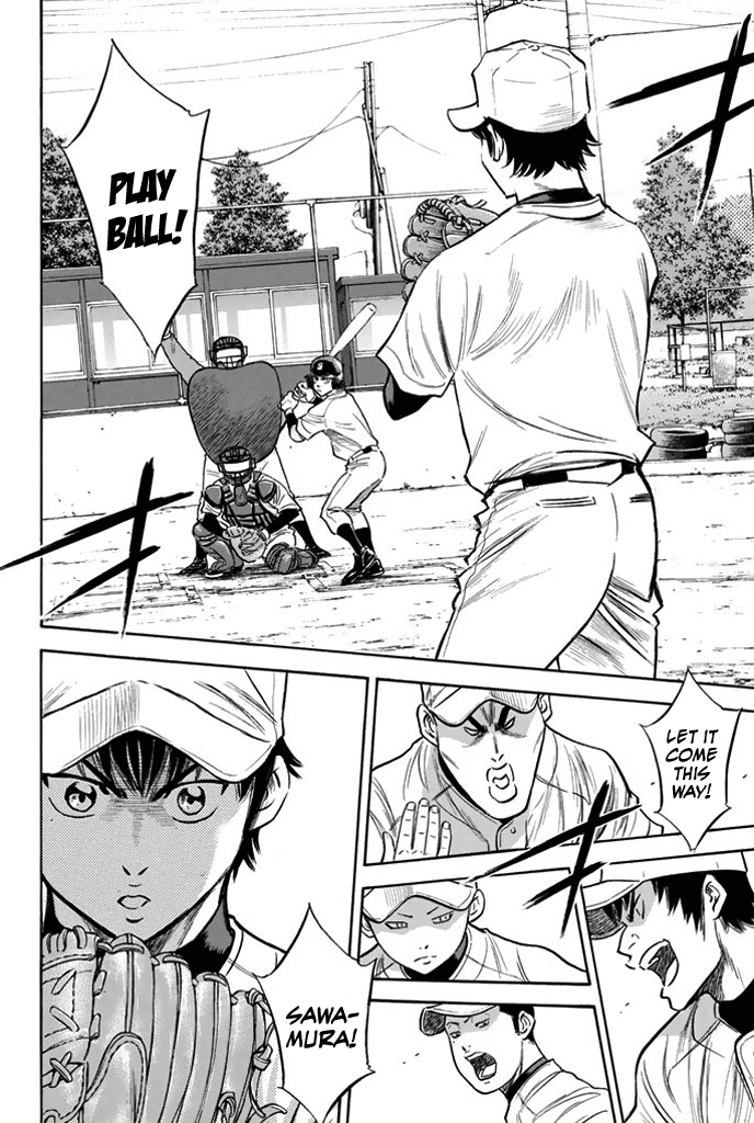 Daiya no A Chapter 319 page 16 - Chapter 319: Tough Opponent