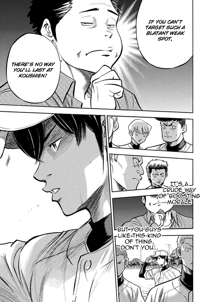 Daiya no A Chapter 321 page 17 - Chapter 321: Sizing Up