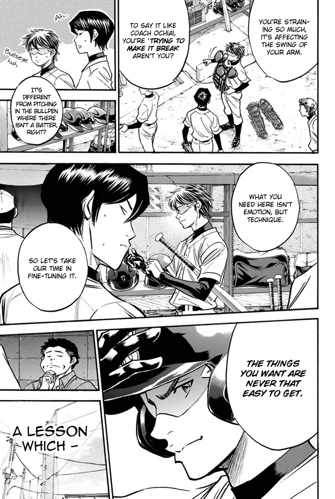 Daiya no A Chapter 321 page 7 - Chapter 321: Sizing Up