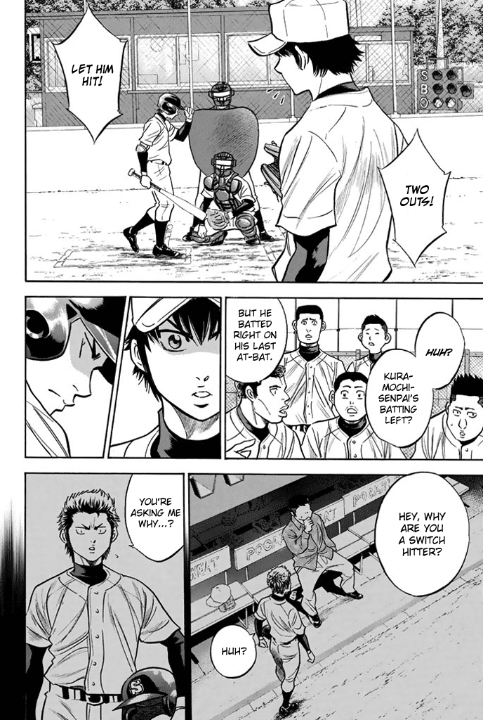 Daiya no A Chapter 322 page 12 - Chapter 322: Pupil