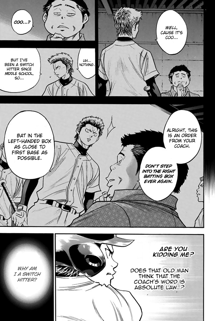 Daiya no A Chapter 322 page 13 - Chapter 322: Pupil