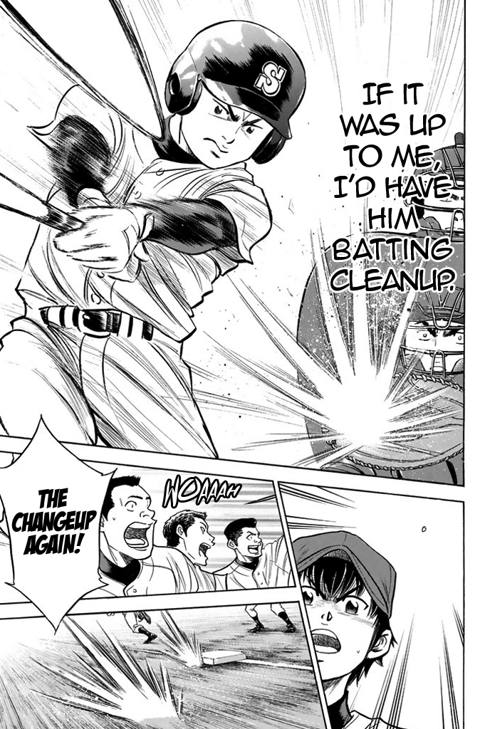Daiya no A Chapter 322 page 17 - Chapter 322: Pupil