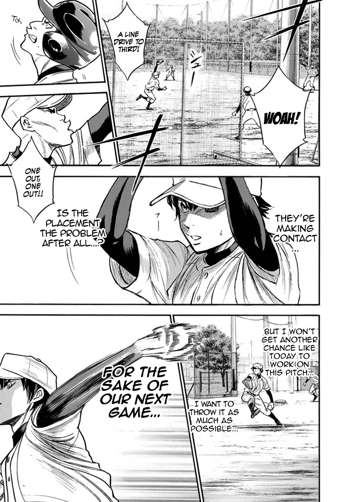 Daiya no A Chapter 322 page 9 - Chapter 322: Pupil