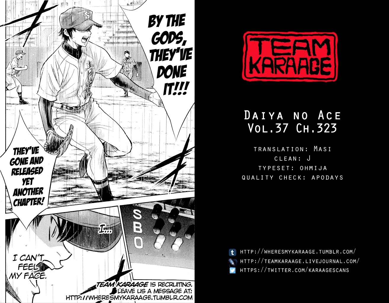 Daiya no A Chapter 323 page 21 - Chapter 323: New Style