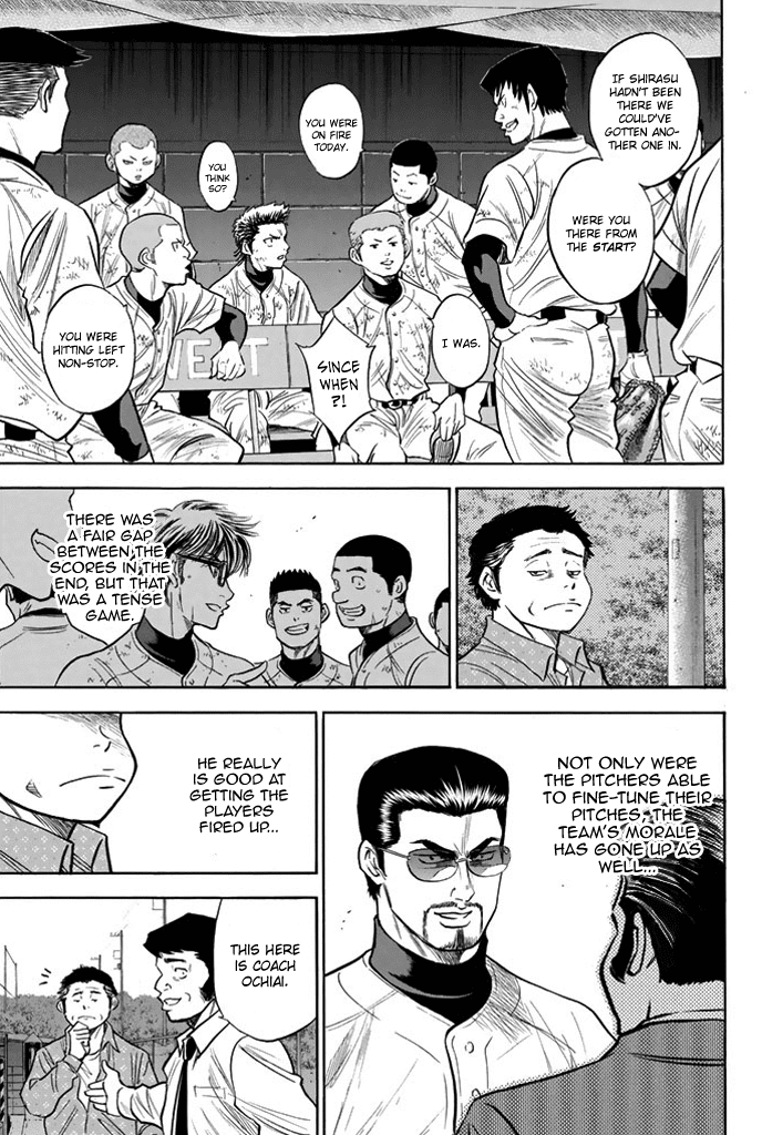 Daiya no A Chapter 325 page 15 - Chapter 325: Message