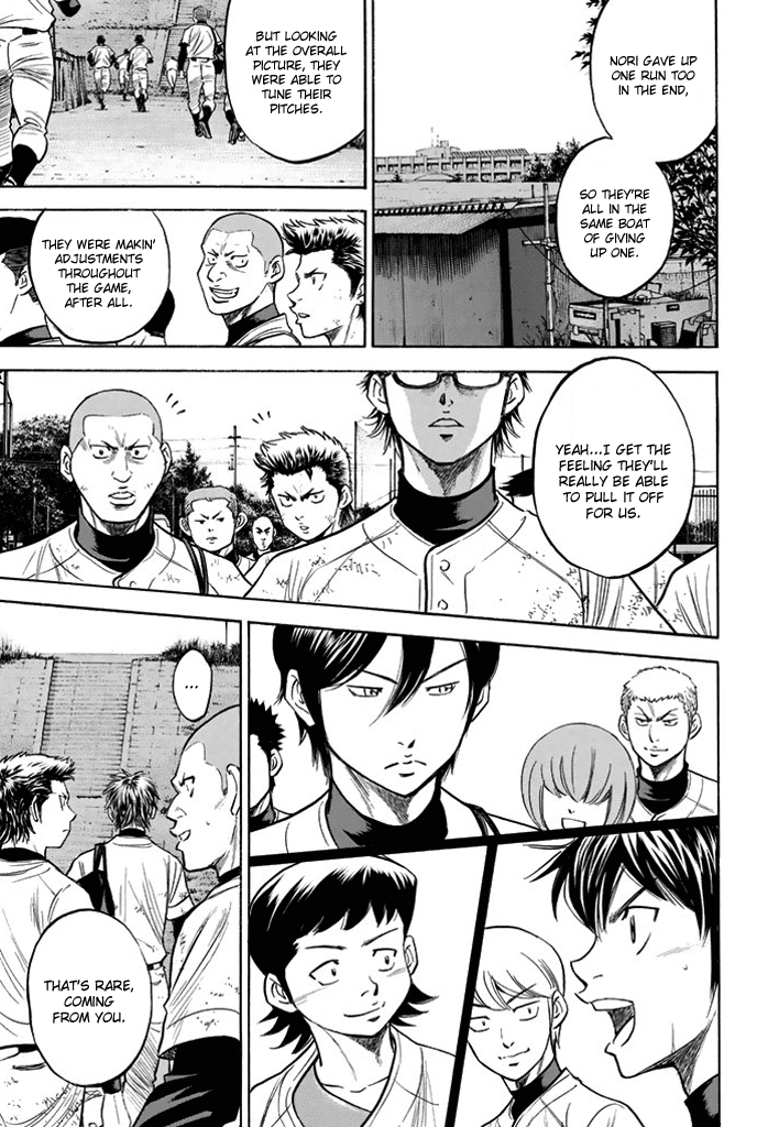 Daiya no A Chapter 325 page 19 - Chapter 325: Message