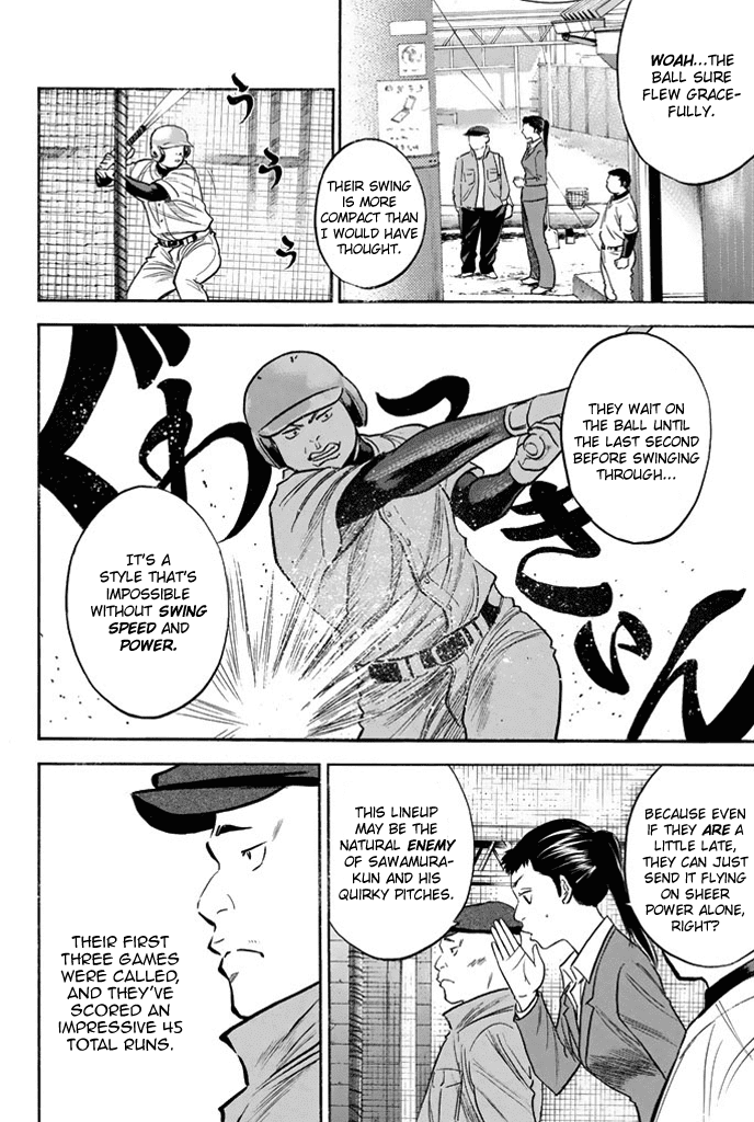 Daiya no A Chapter 327 page 4 - Chapter 327: The Team's Circumstances