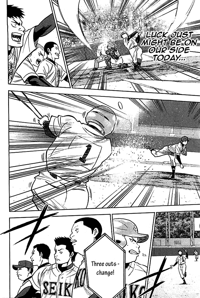 Daiya no A Chapter 329 page 17 - Chapter 329: Your Gut