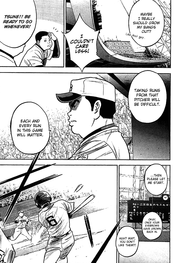 Daiya no A Chapter 329 page 20 - Chapter 329: Your Gut