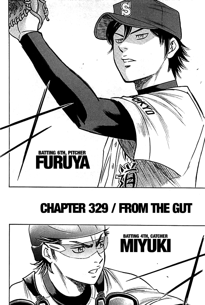 Daiya no A Chapter 329 page 4 - Chapter 329: Your Gut