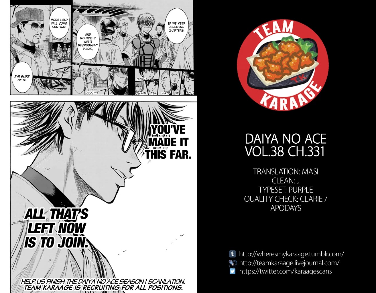 Daiya no A Chapter 331 page 19 - Chapter 331: That Of Adults