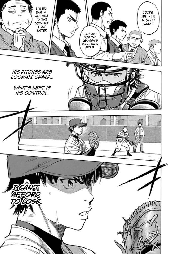 Daiya no A Chapter 340 page 19 - Chapter 340: I Can't Afford To Lose.