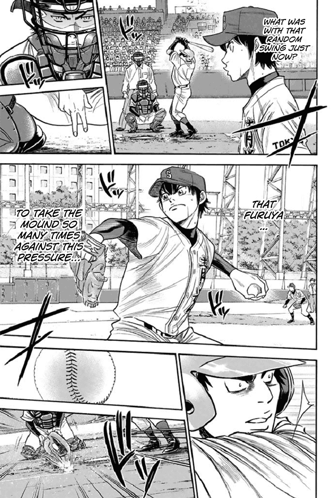 Daiya no A Chapter 341 page 11 - Chapter 341: The Batter's Splendor