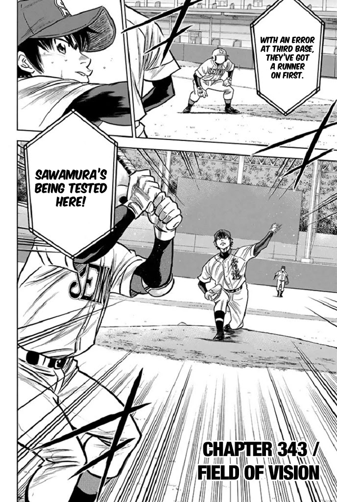Daiya no A Chapter 343 page 2 - Chapter 343: Field of Vision