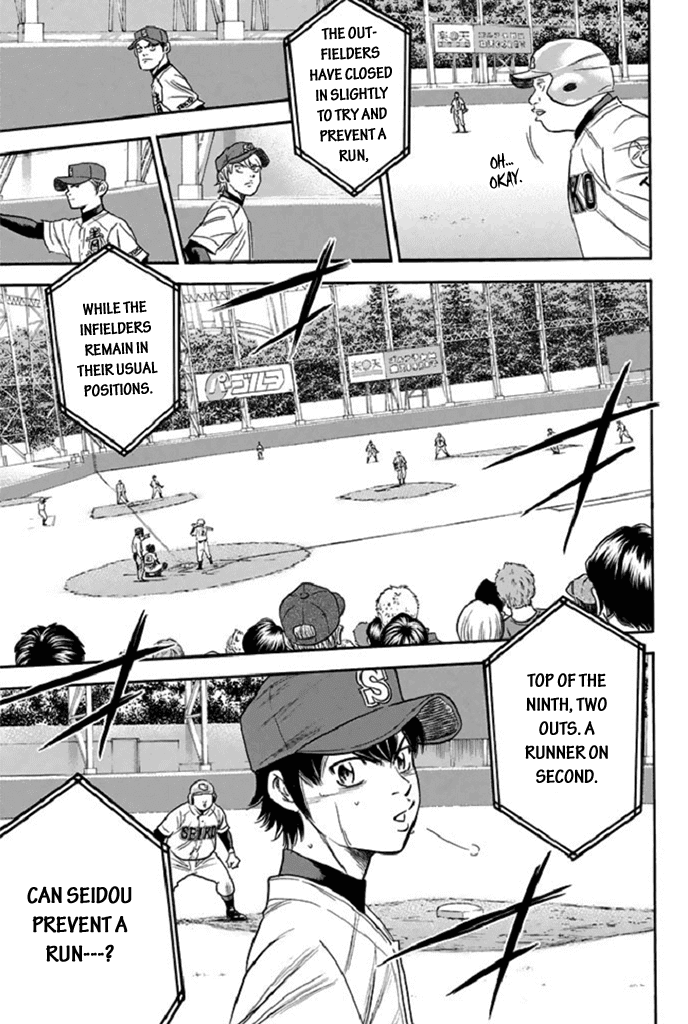 Daiya no A Chapter 345 page 13 - Chapter 345: Test of Endurance