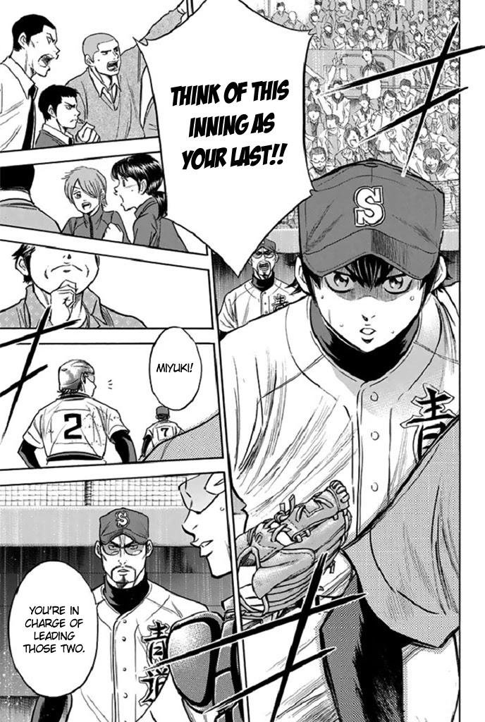 Daiya no A Chapter 347 page 14 - Chapter 347: An Idiot's Other Side