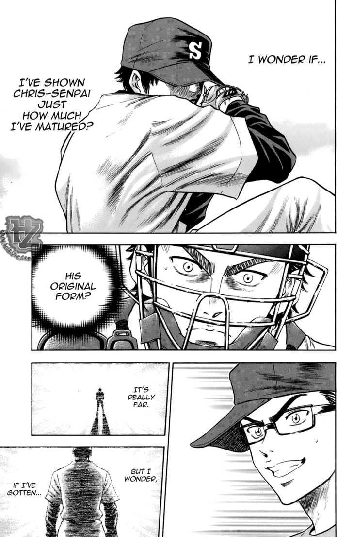 Daiya no A Chapter 35 page 14 - Chapter 35 : That Jersey Number...
