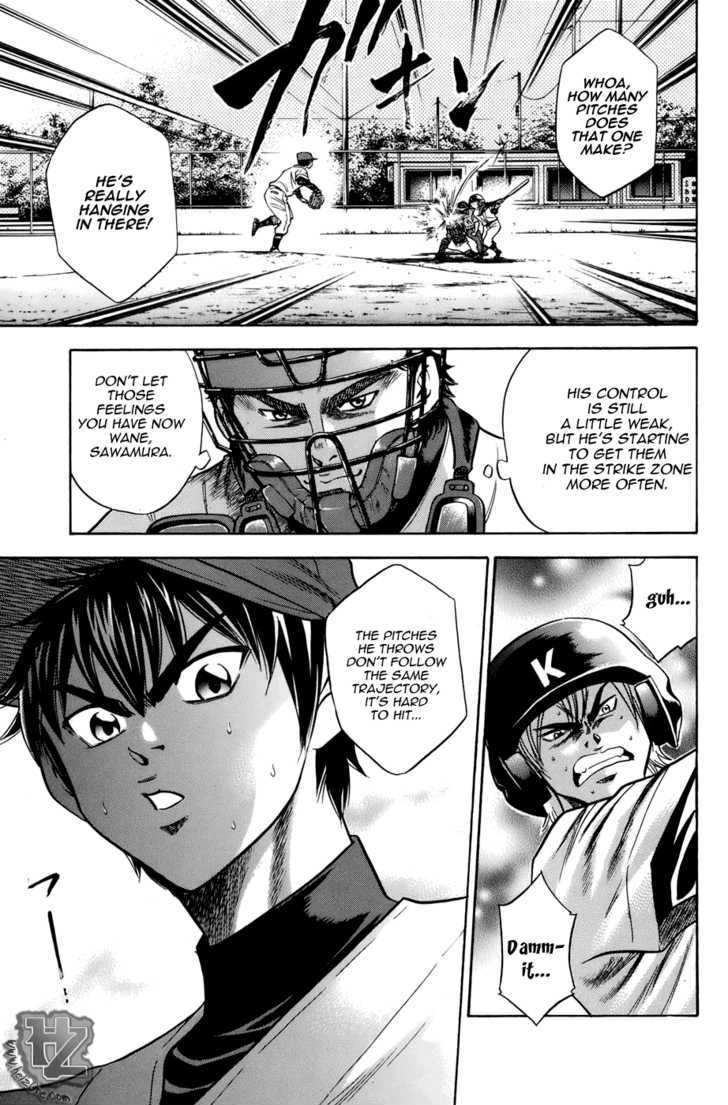 Daiya no A Chapter 35 page 4 - Chapter 35 : That Jersey Number...