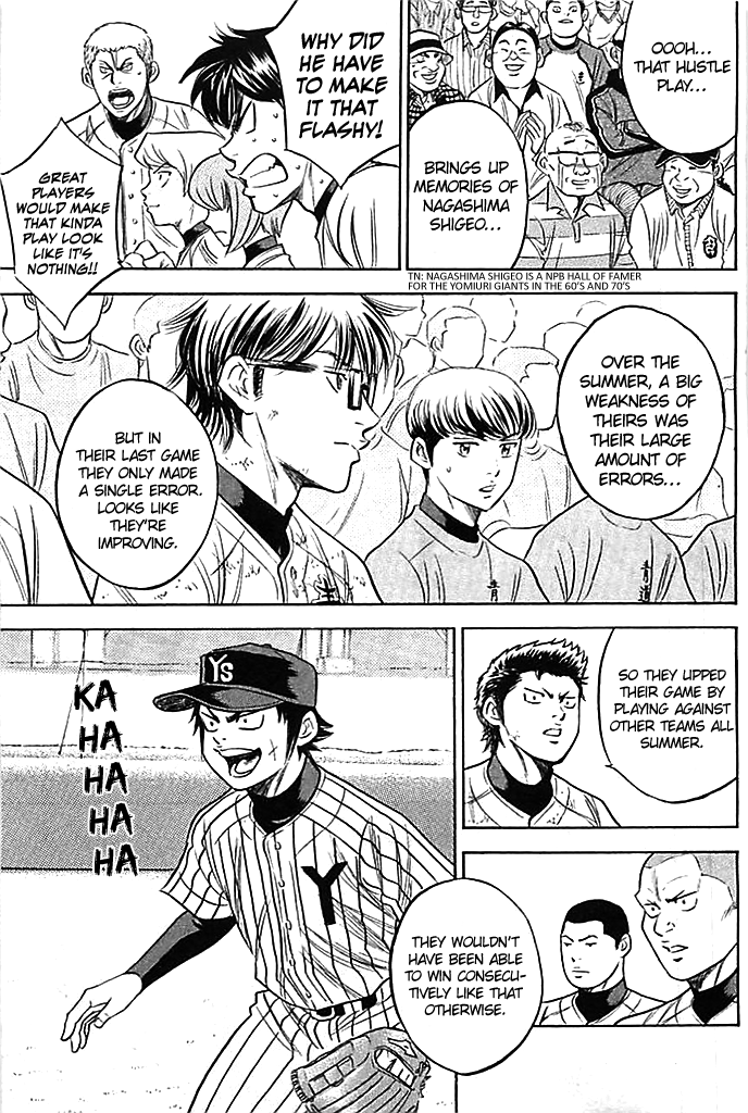 Daiya no A Chapter 353 page 14 - Chapter 353: Fierce Excitement
