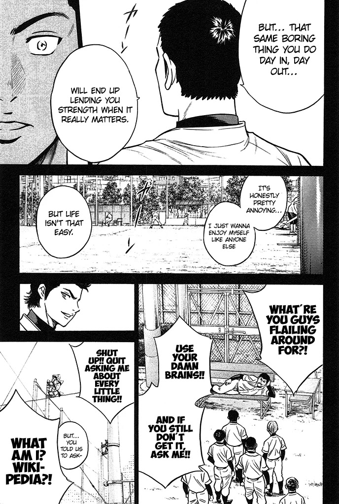 Daiya no A Chapter 357 page 11 - Chapter 357: Don't Call Me A Supporting Act!