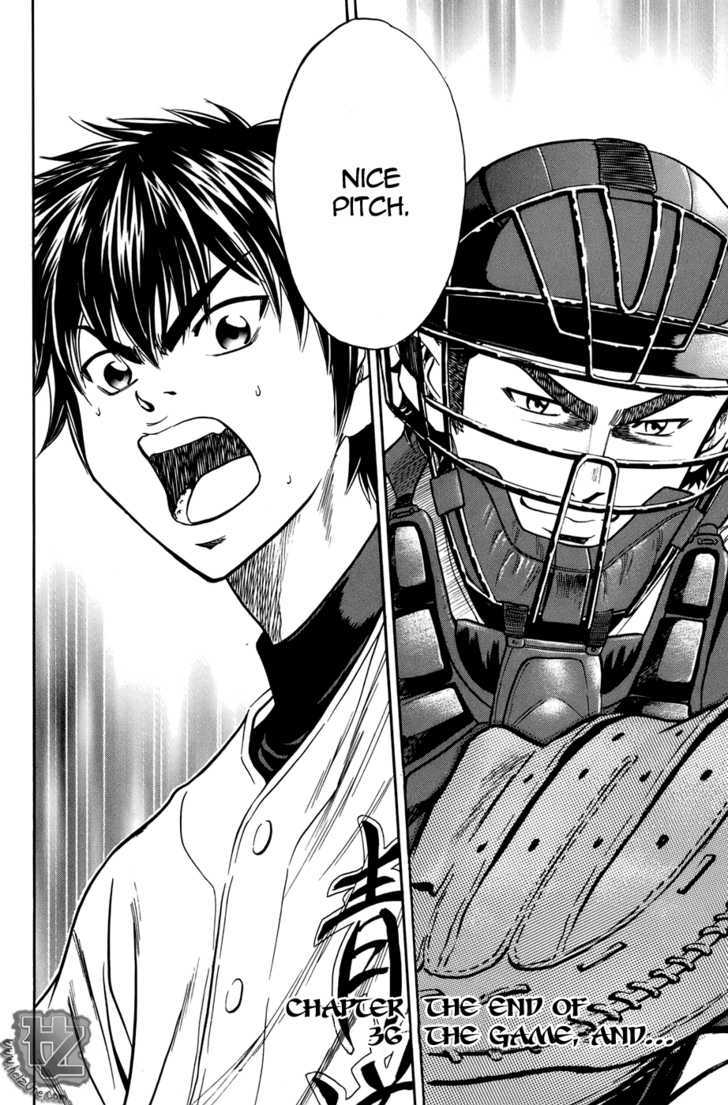 Daiya no A Chapter 36 page 2 - Chapter 36 : The End of the Game, And...
