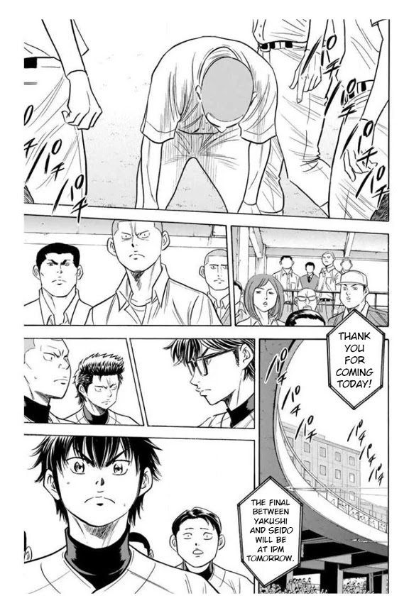 Daiya no A Chapter 361 page 19 - Chapter 361: One Miracle Pitch