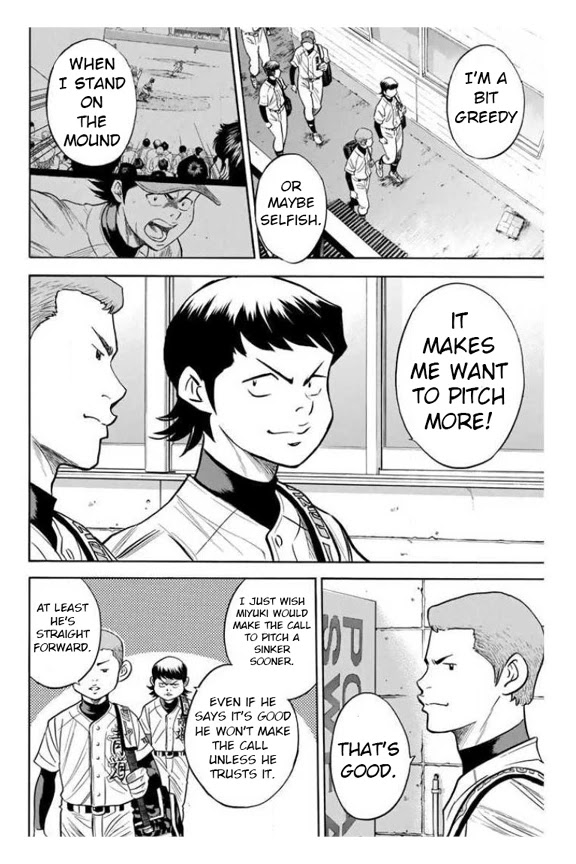Daiya no A Chapter 362 page 12 - Chapter 362: Someone's Influence