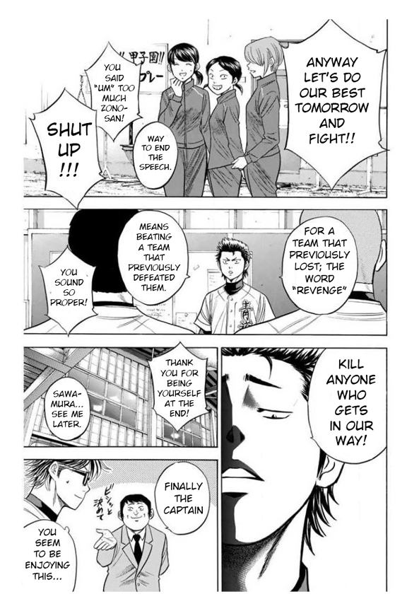 Daiya no A Chapter 363 page 15 - Chapter 363: With These Feet