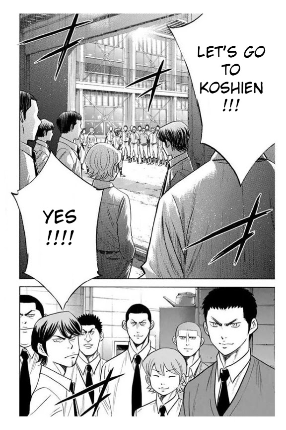 Daiya no A Chapter 363 page 18 - Chapter 363: With These Feet