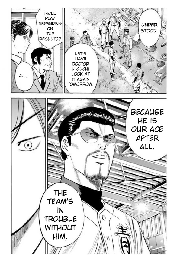 Daiya no A Chapter 363 page 4 - Chapter 363: With These Feet