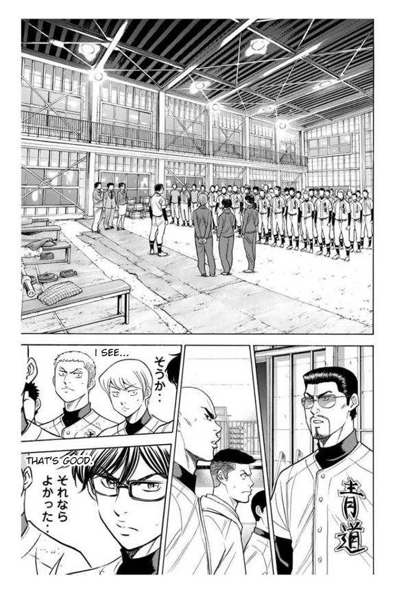 Daiya no A Chapter 363 page 7 - Chapter 363: With These Feet
