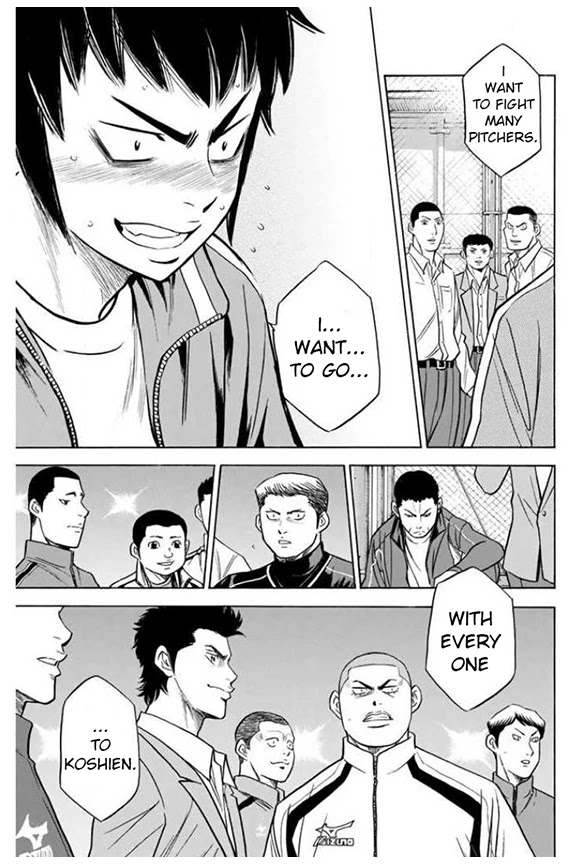 Daiya no A Chapter 365 page 11 - Chapter 365: Shouldering Expectations