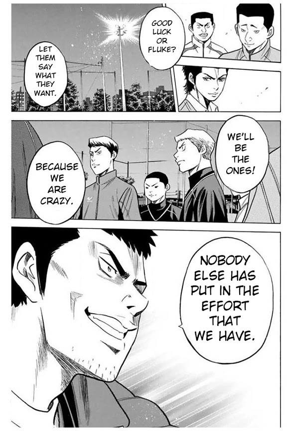 Daiya no A Chapter 365 page 15 - Chapter 365: Shouldering Expectations