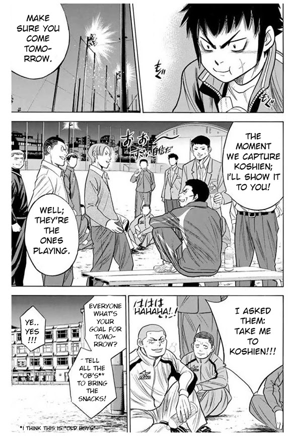 Daiya no A Chapter 365 page 3 - Chapter 365: Shouldering Expectations