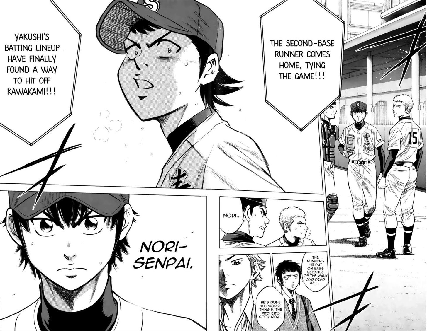Daiya no A Chapter 382 page 18 - Chapter 382 : Sad One-Sided Rivalry